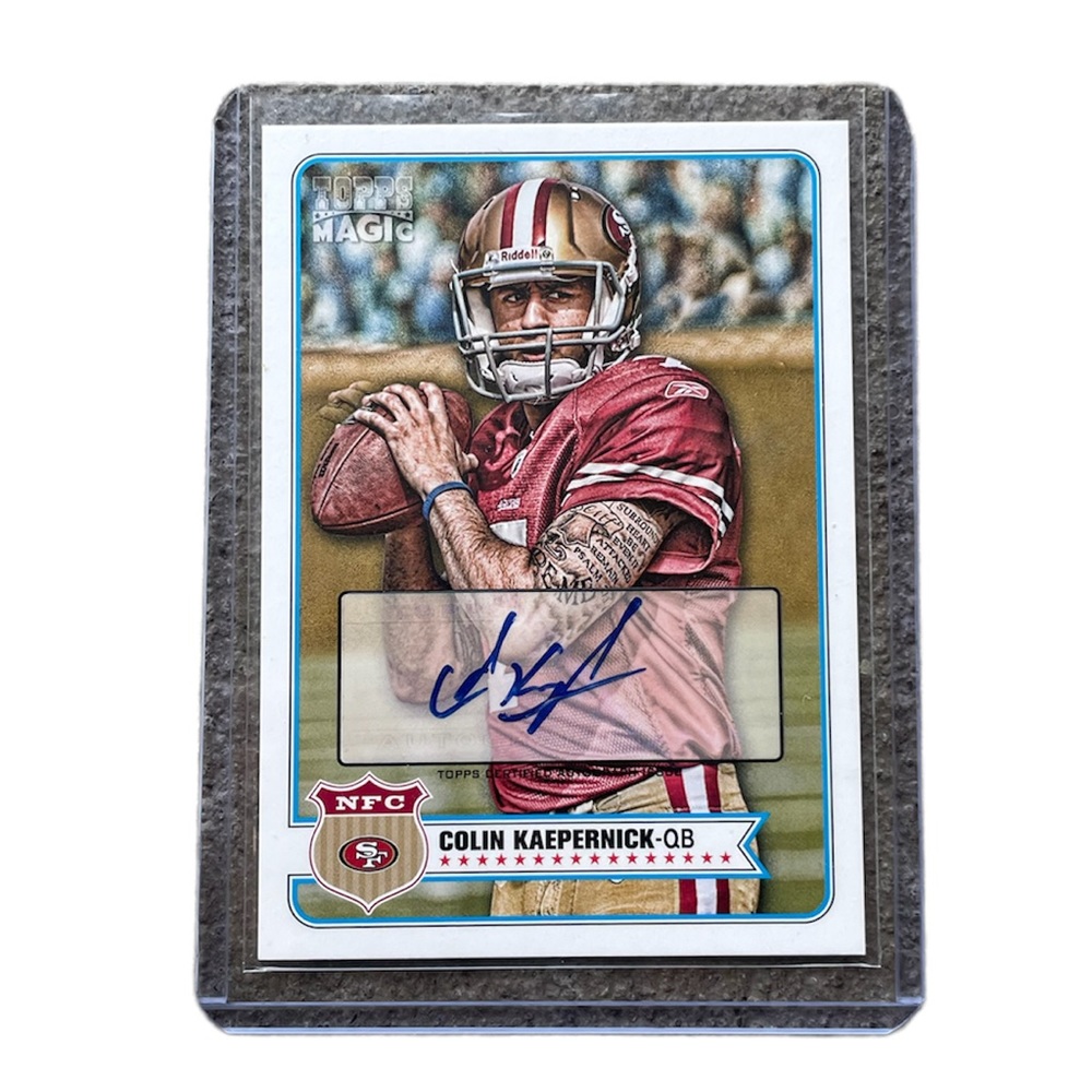 Colin Kaepernick 2012 #232 Autographed Signed Card